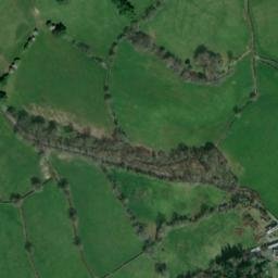 Satellite imagery of Llanllugan Abbey, GB