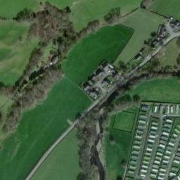 Satellite imagery of Manafon Motte, GB