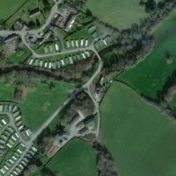 Satellite imagery of Manafon Motte, GB