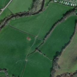 Satellite imagery of Manafon Motte, GB