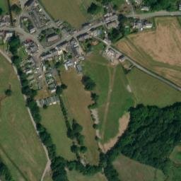 Satellite imagery of Tomen Las Castle Mound, GB