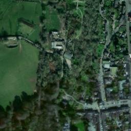 Satellite imagery of Montgomery Castle, GB