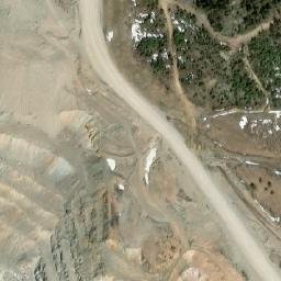 Satellite imagery of Mount Polley, CA