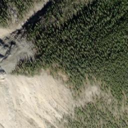 Satellite imagery of Mount Isaac, CA