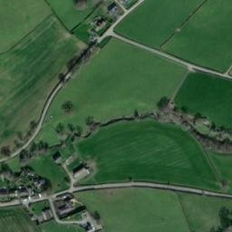 Satellite imagery of Cefn Bryntalch Motte, GB