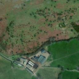 Satellite imagery of cairn, GB