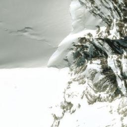 Satellite imagery of Mount Brazeau, CA
