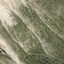 Satellite imagery of Mount Isaac, CA