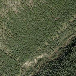 Satellite imagery of Mount Isaac, CA