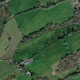 Satellite imagery of Dolforwyn Castle, GB