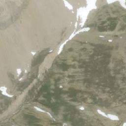 Satellite imagery of Mount Mary Vaux, CA