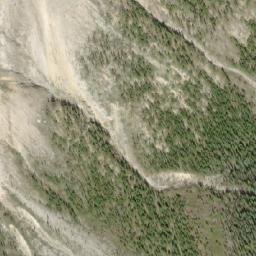 Satellite imagery of Mount Isaac, CA