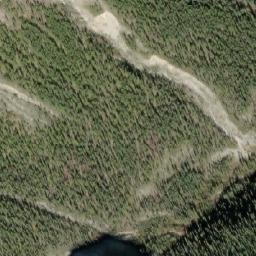 Satellite imagery of Mount Isaac, CA