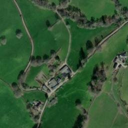 Satellite imagery of Dolforwyn Castle, GB