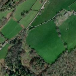 Satellite imagery of Dolforwyn Castle, GB