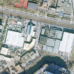 Satellite imagery of 380 kV-Betonmast Berlin-Reutter, DE