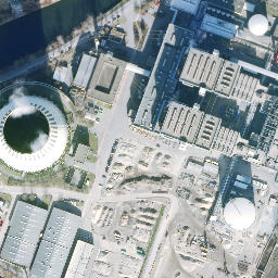 Satellite imagery of 380 kV-Betonmast Berlin-Reutter, DE
