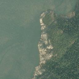 Satellite imagery of White Cliff Point, CA