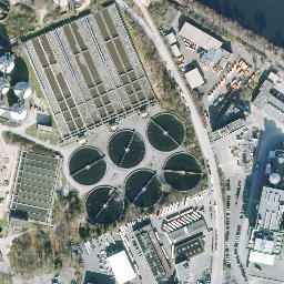 Satellite imagery of 380 kV-Betonmast Berlin-Reutter, DE