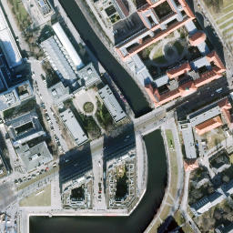 Satellite imagery of Anatomical Theater of the Royal College of Veterinary Surgeons, DE