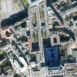 Satellite imagery of Anatomical Theater of the Royal College of Veterinary Surgeons, DE