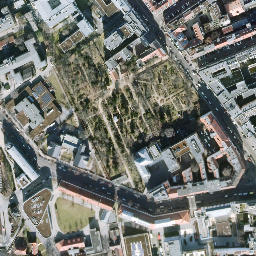 Satellite imagery of Anatomical Theater of the Royal College of Veterinary Surgeons, DE