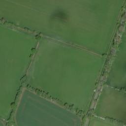 Satellite imagery of Fotheringhay Castle, GB