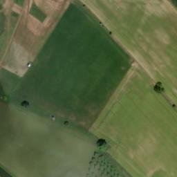 Satellite imagery of Fotheringhay Castle, GB