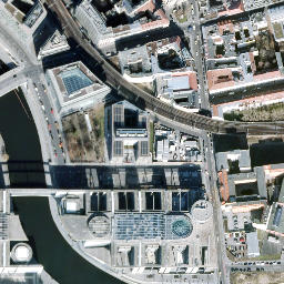 Satellite imagery of Anatomical Theater of the Royal College of Veterinary Surgeons, DE