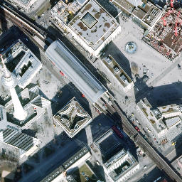 Satellite imagery of Berliner Fernsehturm, DE