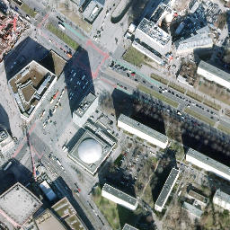 Satellite imagery of Berliner Fernsehturm, DE