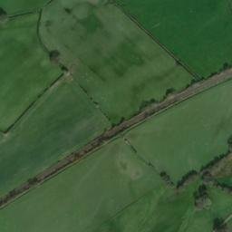 Satellite imagery of Bron Felin Motte, GB