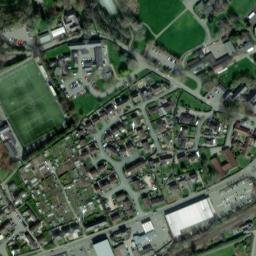 Satellite imagery of Newtown Hall Motte, GB