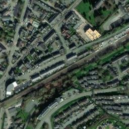 Satellite imagery of Newtown Hall Motte, GB