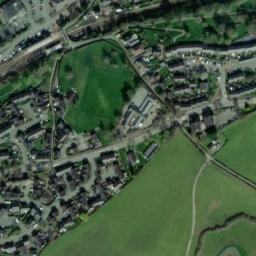 Satellite imagery of Newtown Hall Motte, GB