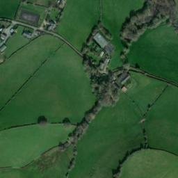 Satellite imagery of Tomen Madoc Motte, GB