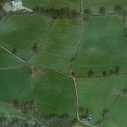 Satellite imagery of Cae Domen Mound, GB