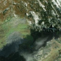 Satellite imagery of Isosceles Mountain, CA