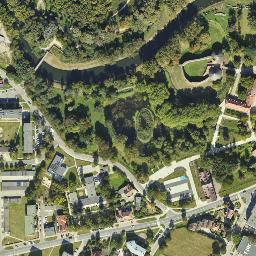 Satellite imagery of Miedzyrzecze - Sredniowieczne ruiny zamku, PL