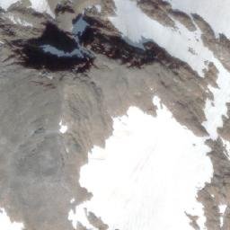 Satellite imagery of Tryfan Mountain, CA