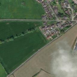 Satellite imagery of Clun Castle, GB
