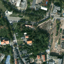 Satellite imagery of Poznań, PL