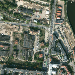 Satellite imagery of Poznań, PL