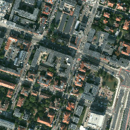 Satellite imagery of Poznań, PL