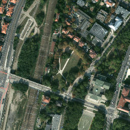 Satellite imagery of Poznań, PL