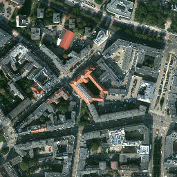 Satellite imagery of Poznań, PL