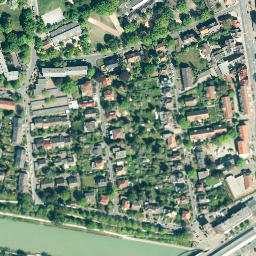 Satellite imagery of LGN, DE