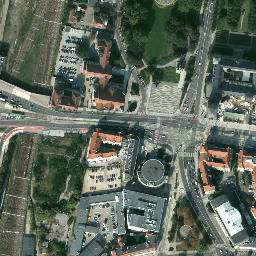 Satellite imagery of Poznań, PL