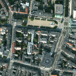 Satellite imagery of Poznań, PL