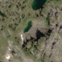 Satellite imagery of Mount Hogue, CA
